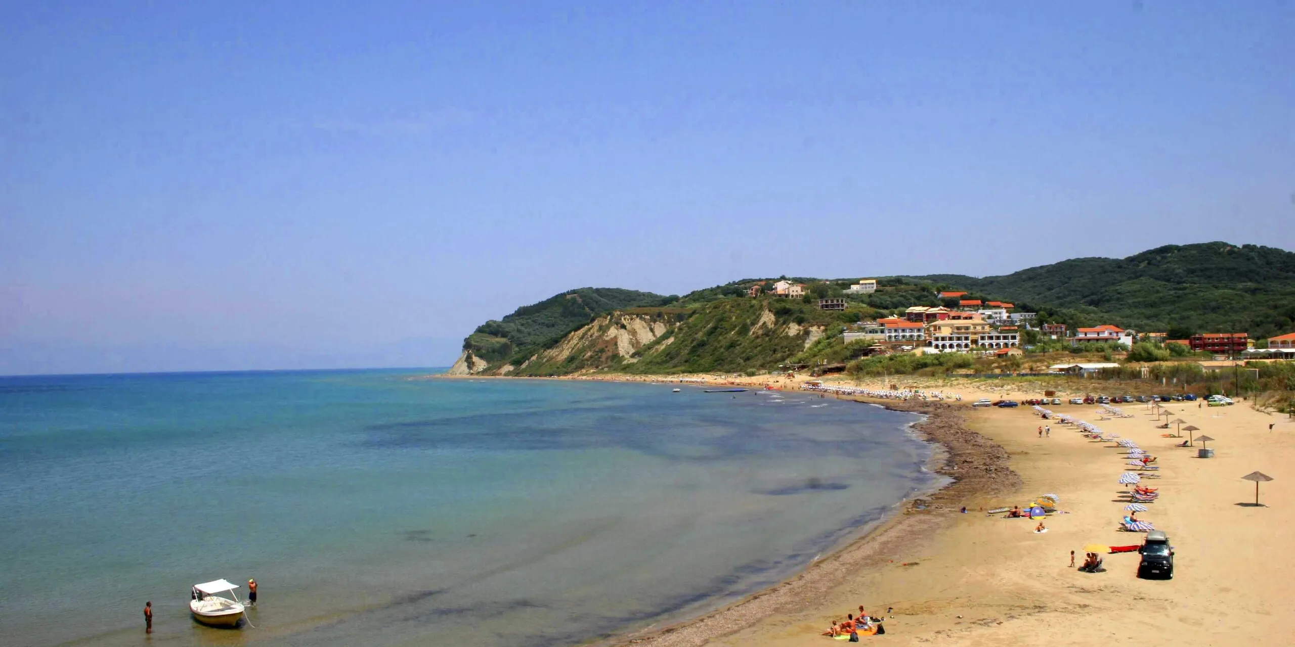 agios stefanos beach corfu