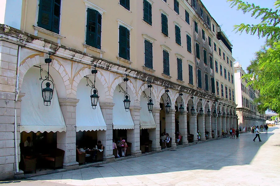 corfu old town places to visit