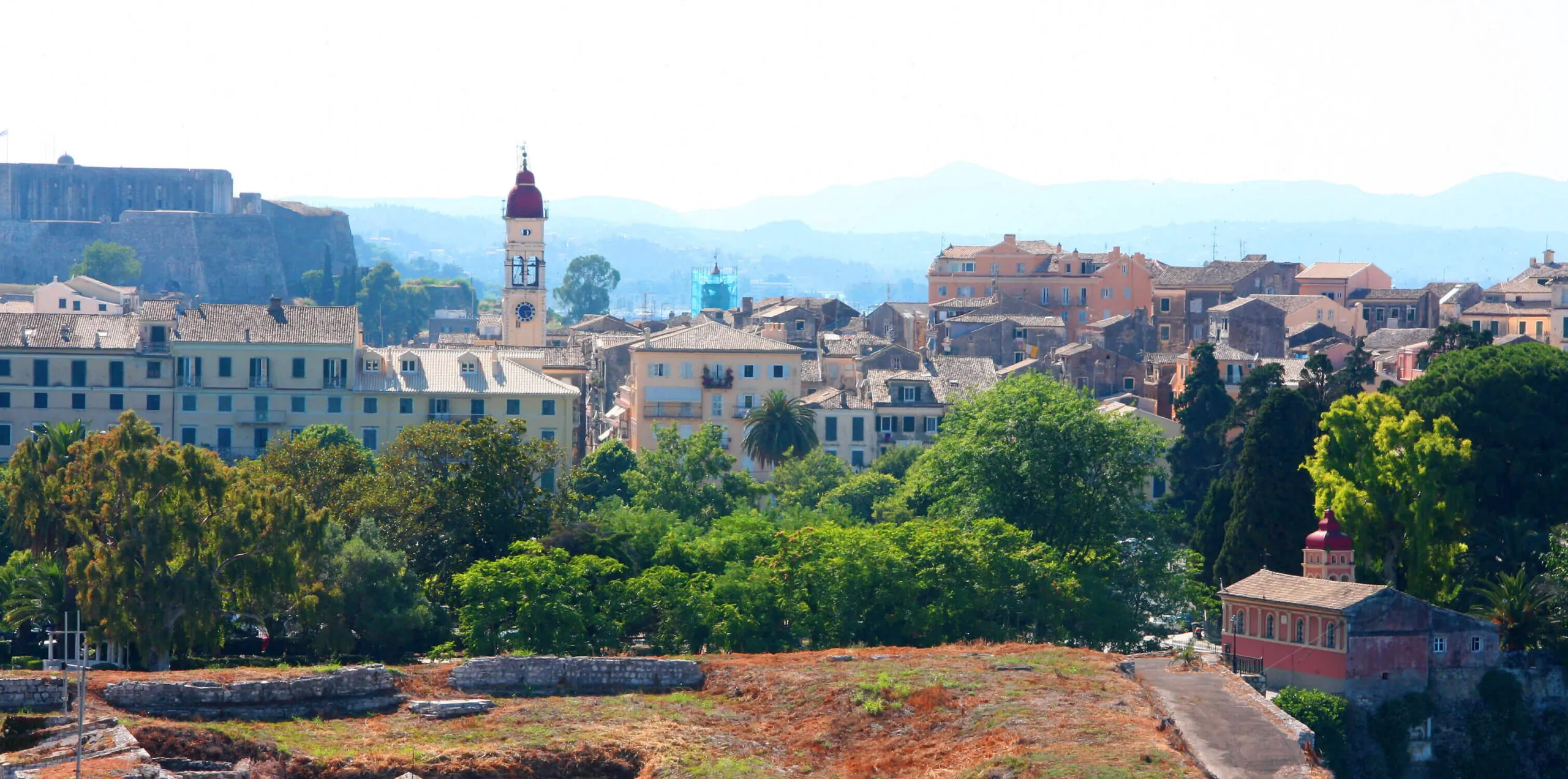 corfu town old fortress