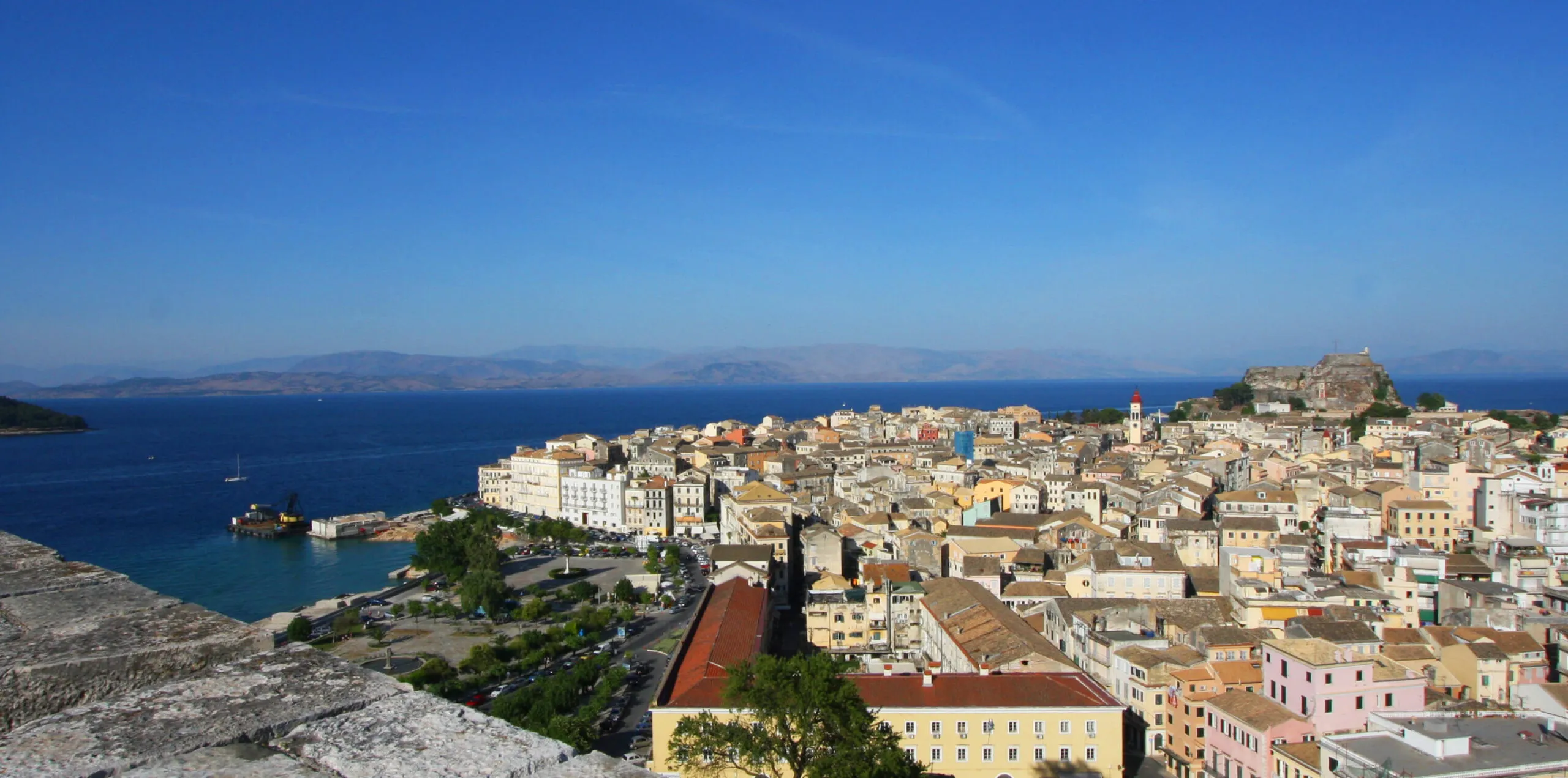 new fortress corfu
