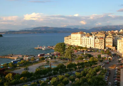 corfu old town