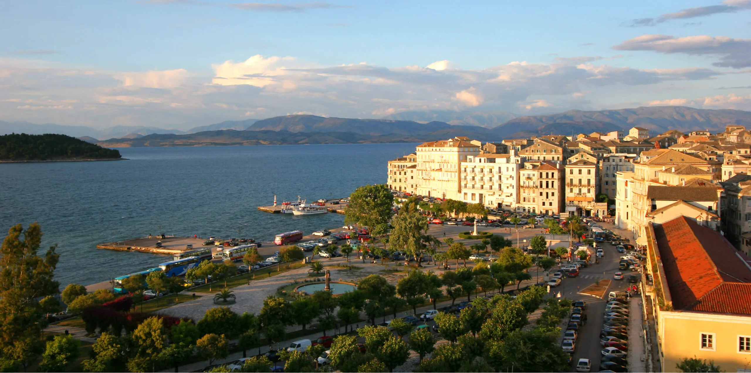 corfu old town