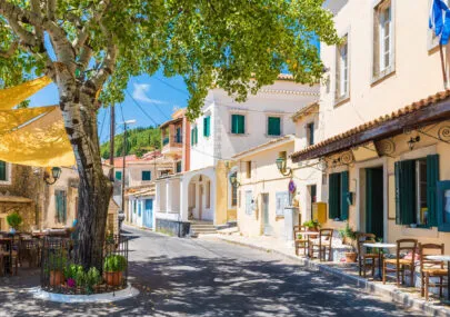 corfu villages