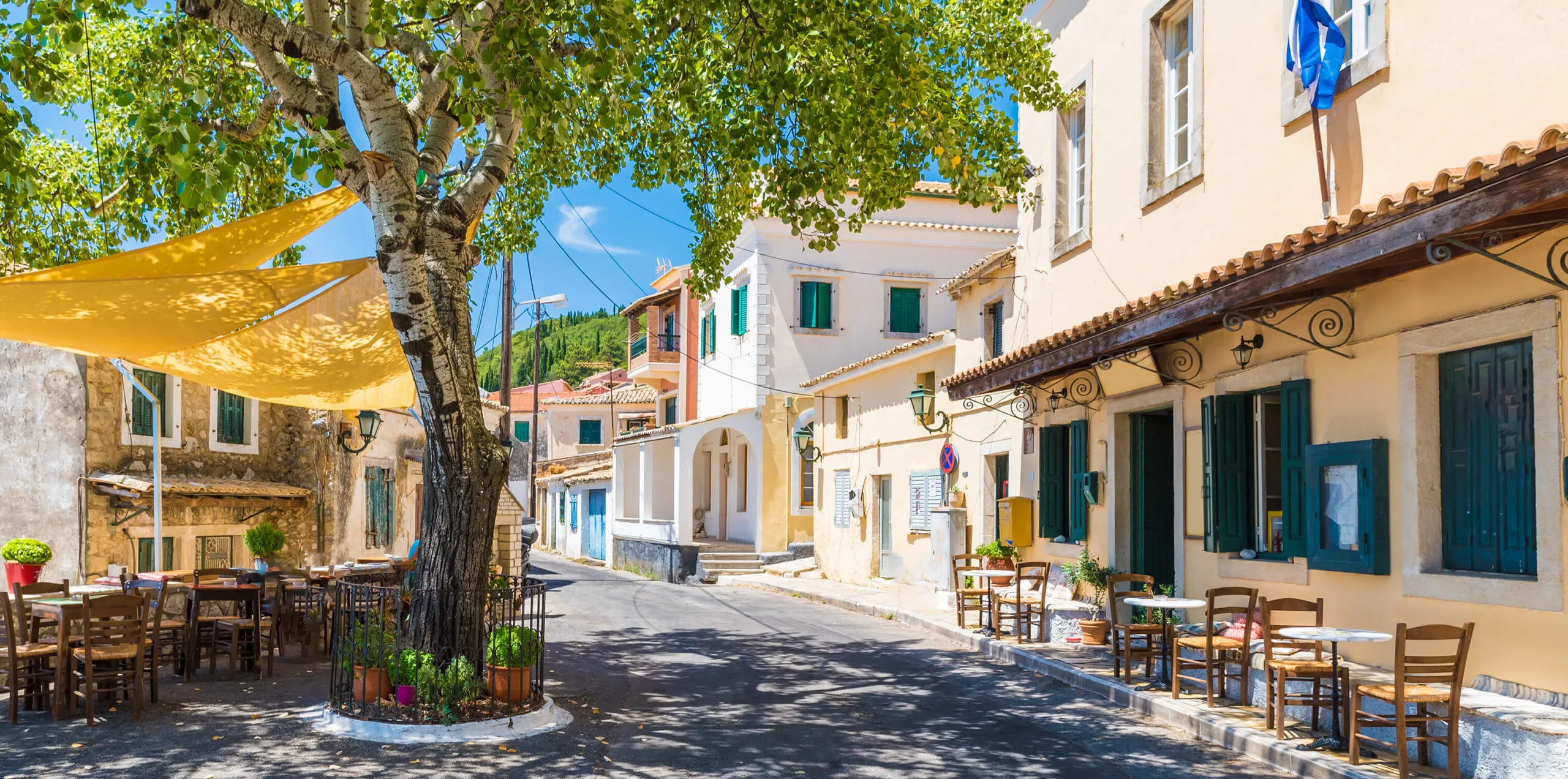 corfu villages